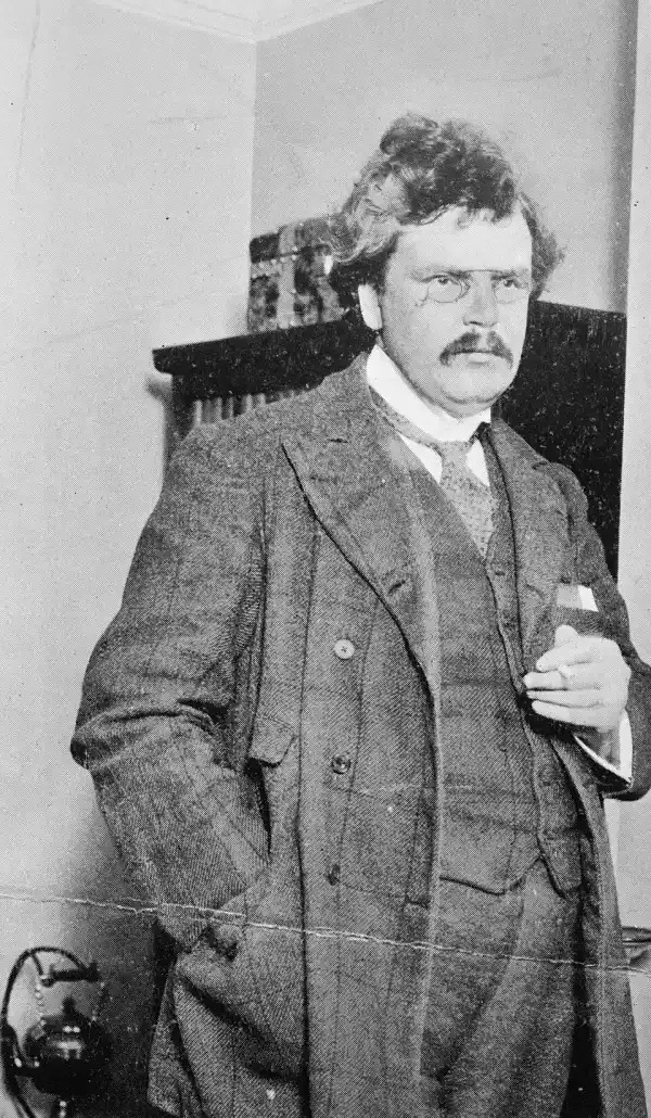G. K. Chesterton, about 1915