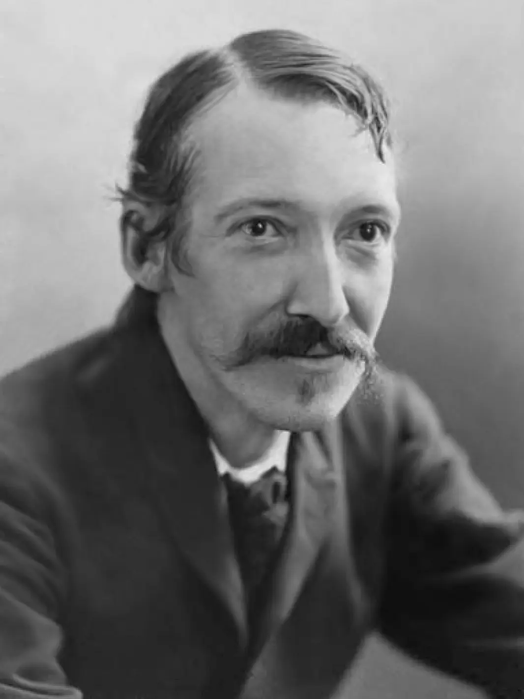 Robert Louis Stevenson, photograph by Henry Walter Barnett