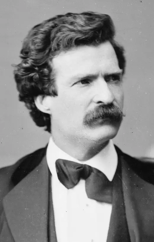 Mark Twain, photograph from the Brady-Handy studio, 1871