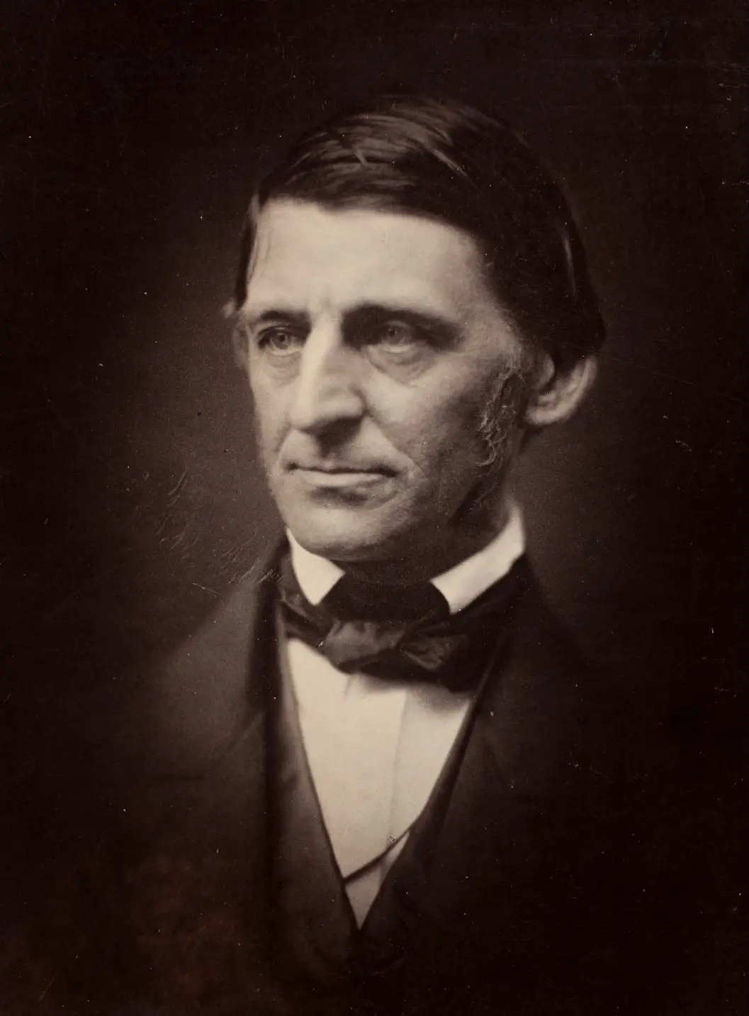 Ralph Waldo Emerson, photograph by Josiah Johnson Hawes, 1857